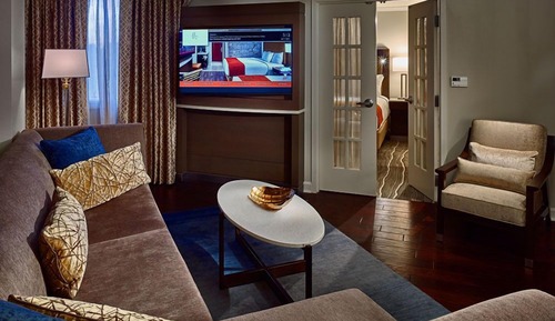 Suite, 1 très grand lit et 1 canapé-lit (Executive Suite)