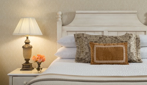 Chambre Simple, 1 grand lit, vue jardin