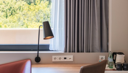 Chambre Standard, 1 grand lit, vue ville