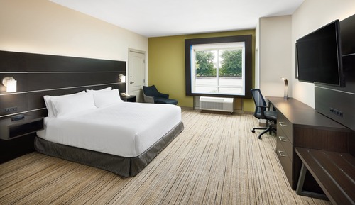 Chambre, 1 très grand lit (Hearing Accessible, Roll-in Shower)