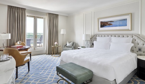 Chambre « Premier », 1 très grand lit, terrasse, vue ville