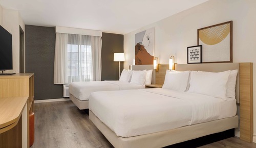 Chambre, 2 grands lits