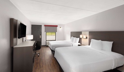 Chambre, 2 grands lits, non-fumeurs