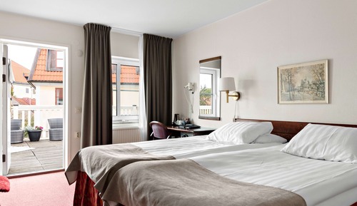 Chambre Double Économique, 2 lits une place, non-fumeurs