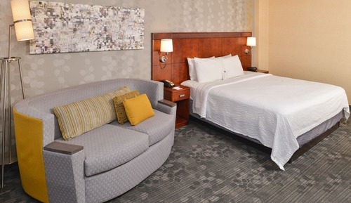 Chambre, 1 grand lit (Mobility/Hearing Accessible, Tub)