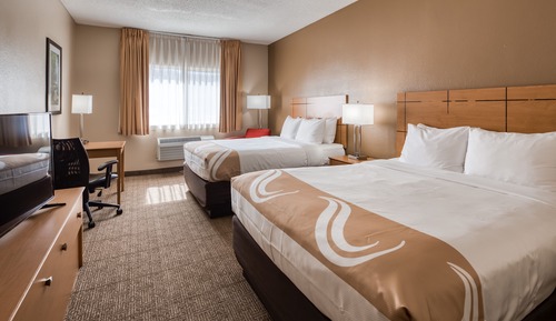 Chambre, 2 grands lits