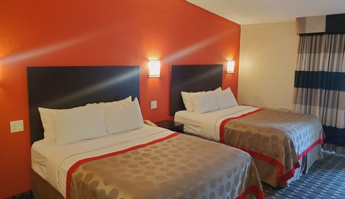 Chambre, 2 grands lits, accessible aux personnes à mobilité réduite, non-fumeurs