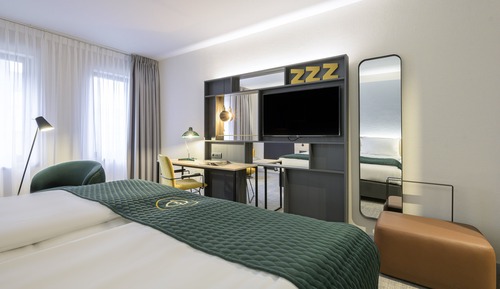 Chambre Standard, 1 très grand lit (Mid Floor)