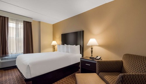 Chambre Standard, 1 grand lit, accessible aux personnes à mobilité réduite