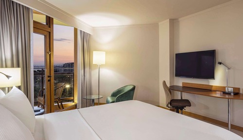 Chambre Deluxe, 1 très grand lit, vue mer