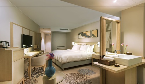 Chambre Deluxe, 1 très grand lit, avec vue