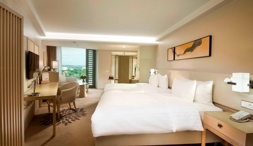 Chambre avec lits jumeaux, 2 lits une place