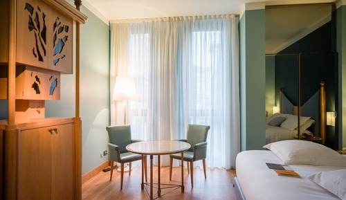 Chambre Deluxe Double ou avec lits jumeaux (Top Floor)