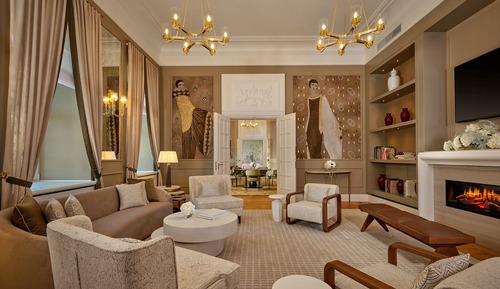 Suite, 1 très grand lit, vue cour intérieure