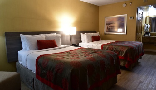 Chambre, 2 lits doubles, non-fumeurs, vue baie (Lower Floor)