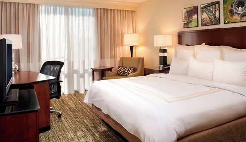 Chambre, 1 très grand lit (Mobility/Hearing Accessible, Tub)