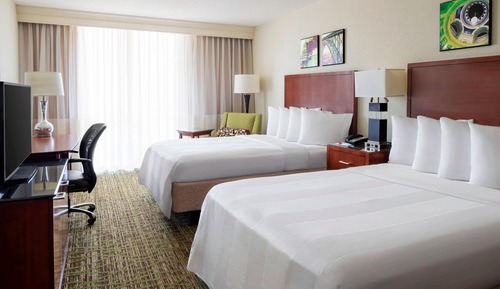 Chambre, 2 lits doubles (Hearing Accessible)