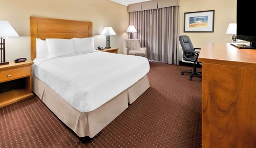 Chambre Standard, 1 grand lit, accessible aux personnes à mobilité réduite, réfrigérateur