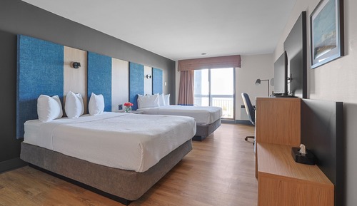 Chambre, 2 grands lits, non-fumeurs (Pet Friendly)