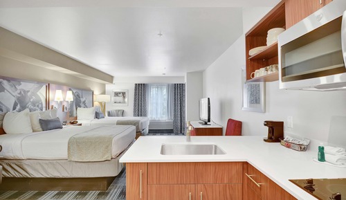 Chambre Standard, 2 grands lits, non-fumeurs, cuisine (Full Kitchen)