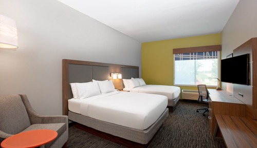 Chambre Standard, 2 grands lits, accessible aux personnes à mobilité réduite (Communications)