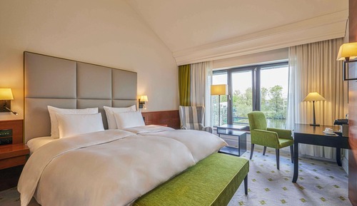 Chambre, 1 très grand lit, accessible aux personnes à mobilité réduite