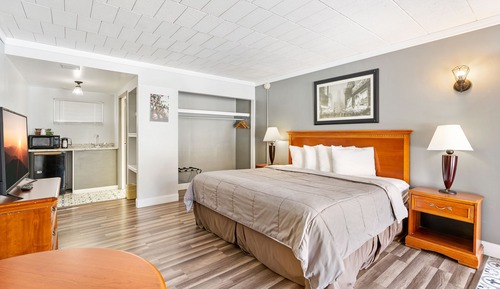 Chambre Simple Premium, 1 très grand lit, non-fumeurs