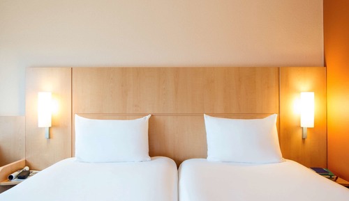 Chambre avec lits jumeaux, 2 lits une place