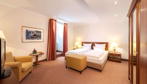 Chambre Double Confort, vue parc