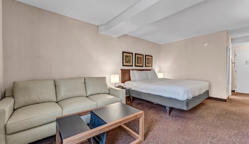 Chambre Standard, 1 très grand lit et 1 canapé-lit