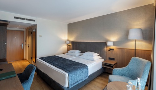 Chambre Double ou avec lits jumeaux, vue jardin