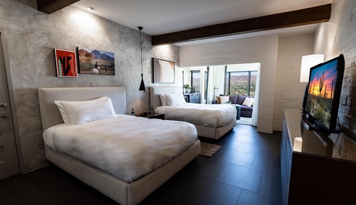 Chambre, 2 lits doubles (Mountain Casita)