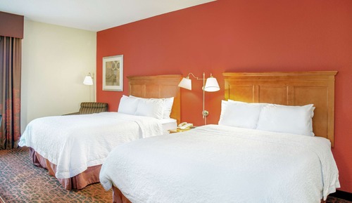 Chambre, 2 grands lits