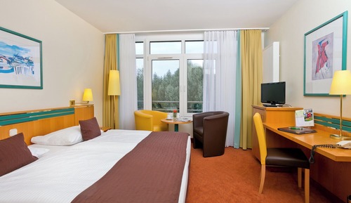 Chambre Double Confort, vue parc