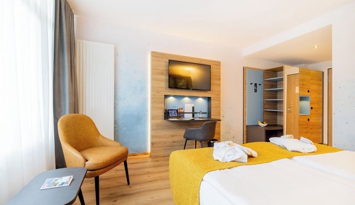 Chambre Double Premium, vue parc