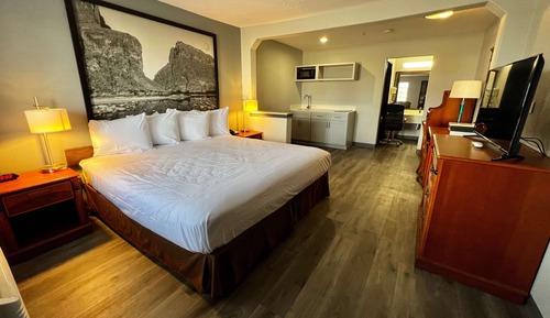 Efficiency, Chambre, 1 très grand lit, non-fumeurs, rez-de-chaussée