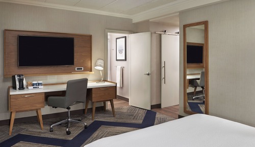 Chambre, 1 grand lit, non-fumeurs, vue ville