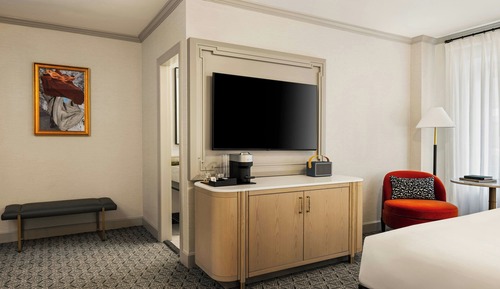 Chambre Deluxe, 1 très grand lit, vue ville