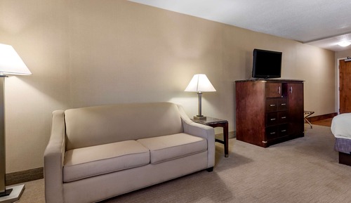 Chambre Standard, 1 très grand lit, accessible aux personnes à mobilité réduite, baignoire