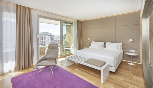Chambre Premium, terrasse (View, VIP Level Lounge Access)