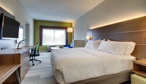 Chambre Standard, 1 très grand lit, accessible aux personnes à mobilité réduite (Communications)
