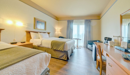 Chambre, 2 grands lits, non-fumeurs