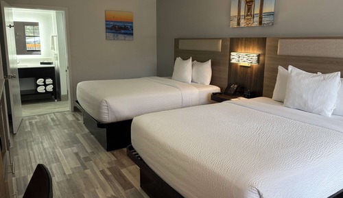 Chambre Deluxe, 2 grands lits, non-fumeurs