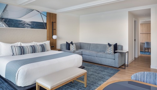 Suite, plusieurs lits, en front de mer