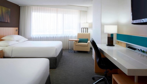 Chambre, 2 grands lits