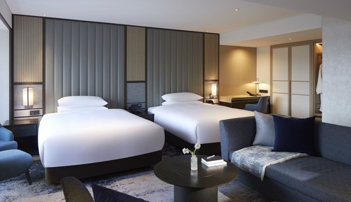 Suite Junior, 2 lits une place, accès au salon club