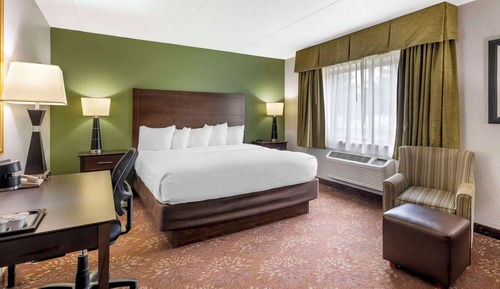 Chambre Deluxe, 1 très grand lit, non-fumeurs, cheminée