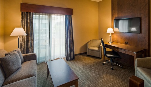 Suite, 1 grand lit, non-fumeurs, patio (Atrium View;with Sofabed)