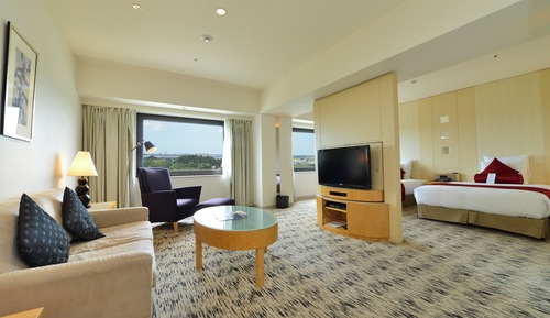 Suite Junior, 2 lits doubles (Airport View)