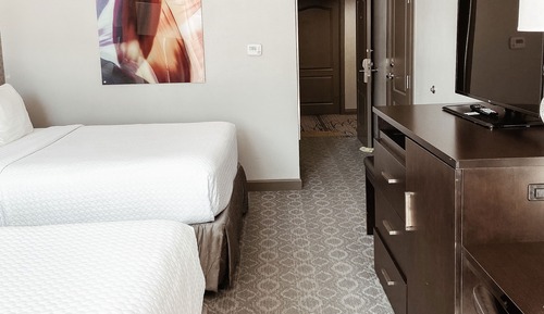 Chambre Standard, 2 grands lits, accessible aux personnes malentendantes (Communications)